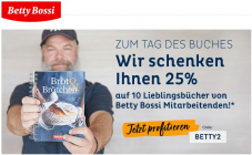 Betty Bossi 25 % Rabatt auf 10 Lieblingsbücher von BB Mitarbeitenden - NUR HEUTE 23.04.2020