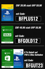 offerz.ch – Playstation Plus, Xbox Gold und Guthaben Aktion (Black Friday)