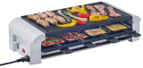 Betty Bossi 3-in-1 Tischgrill 1600 W mit Ober- und Unterhitze (Raclette, Tischgrill und Mini-Pizzas)