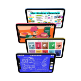 Apple iPad 2025 [11″, A16 Chip, 128 GB, Blue, MD4A4TY/A]