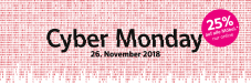 Cyber Monday www.interio.ch 25% auf alle Möbel (nur Online am 26.11.18)