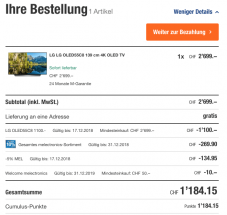 LG OLED 55C8 zum best price!