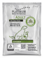 Platinum Adult Chicken Hundefutter gratis bestellen