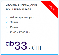 [lokal] Zürich Thai Massage: 40% auf Rücken-, Schulter oder Nackenmassage
