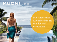 150.- Gutschein Kuoni (offeriert von Sunrise) MBW 2000.-