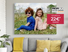 Riesenleinwand zum Tiefpreis! 120x80cm