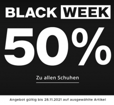 50% Rabatt auf Schuhe bei Dosenbach (Black Friday Aktion)