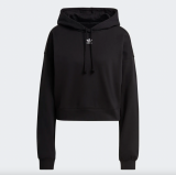 Adidas Loungewear Damen Hoodie in schwarz