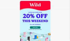 20% Osterrabatt bei WILD