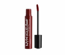 NYX Liquid Suede Cream lipstick in weinrot für 5 Franken