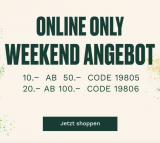 The Body Shop: CHF 10.- geschenkt ab CHF 50.- / CHF 20.- geschenkt ab CHF 100.-