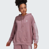 Snipes: Adidas 3-Stripes Damen Hoodie in altrosa für CHF 28.-
