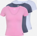 Hollister 3er Pack Damen T-Shirts in der About You App für CHF 34.95