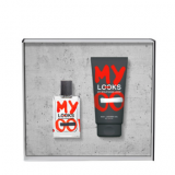 My Looks by Wolfgang Joop Herren Duft Set mit 50ml EdT und 200ml Duschgel für CHF 19.70