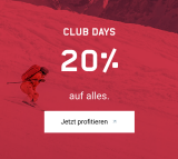 Ochsner Sport: 20% auf alles als gratis CLUB Mitglied.
