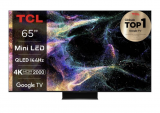 TCL 65C845 Smart TV (65″, QLED, Ultra HD - 4K) bei Interdiscount für CHF 784.90