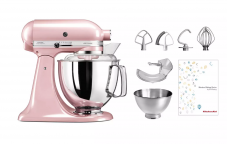 Nur noch heute: KitchenAid Artisan KSM200 Küchenmaschine Swiss Edition pink bei Nettoshop
