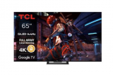 TV QLED TCL 65C745 165 cm 4K UHD Google TV 2023 Silber bei fnac