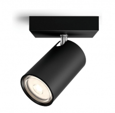 PHILIPS myLiving - Kosipo Deckenleuchte 1er-Spot, Schwarz (915005531701) bei Ackermann
