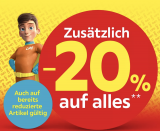 Bis Morgen: Zusätzlich 20% auf alles bei Lipo