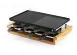 Raclette-grill Severin Bamboo RGBO2898 1200 W 8 parts Noir bei fnac