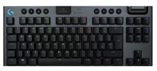 Zum Tiefstpreis: LOGITECH G915 TKL - Gaming-Tastatur, Kabellos, Mechanisch, Schwarz/Grau bei MediaMarkt