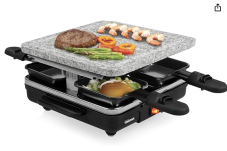 Tristar Raclette RA-2745 - Steingrillplatte - für bis zu 4 Personen bei amazon