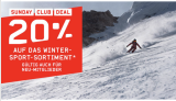 20% auf das Wintersport-Sortiment – SUNDAY CLUB DEAL bei Ochsner Sport