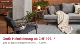 Micasa - Gratis Lieferung ab Bestellwert von CHF 499.-