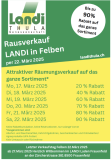 Landi Felben Wellhausen (TG) bis zu 90% Rabatt