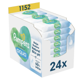Pampers Harmonie Aqua Feuchttücher 24 Packungen bei Amazon
