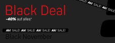 Black Deal bei Ackermann: 40% auf fast alles!