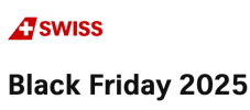 Black Friday Angebote von der SWISS z.B. mit CHF 400.– hin und zurück nach New York