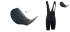Velohose kurz MTB Race Herren schwarz bei Decathlon