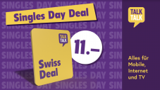 Noch gültig - Mobilabo TalkTalk Swiss Deal (CH alles unlimitiert inkl. 5G, 1GB Roaming) zum Piratenpreis für CHF 11.- / Monat