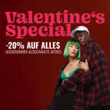 Valentine’s Special: 20% Rabatt auf fast alles bei Snipes