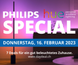 Philips Hue-Special bei DayDeal.ch – 7 Angebote für eine stimmungsvolle Beleuchtung!