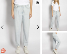 Heute 15% extra bei Dress-for-less z.B. Calvin Kleid Damen Mom Jeans für CHF 53.25 inkl. Versand