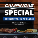 Campingaz-Special bei DayDeal.ch mit 6 Grillangeboten