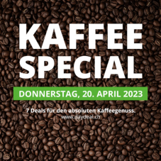 Kaffee-Special bei DayDeal.ch mit 7 Schnäppchen für den absoluten Kaffeegenuss
