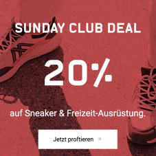 Nur heute 20% Rabatt auf Sneaker und Freizeit-Ausrüstung bei Ochsner Sport z.B. The North Face Base Camp 21 L Rucksack für CHF 83.90