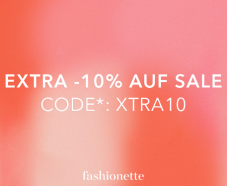 Fashionette: 10% extra Rabatt auf Sale z.B. mehrere GUESS Portemonnaies für je CHF 36.45 inkl. Versand