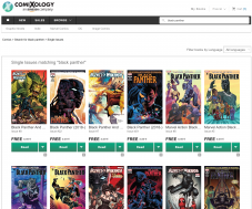 255 Stück (alle?) Black-Panther-eComics gratis bei Comixology