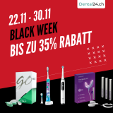 Black Week Angebot für Zahnpflegeprodukte bei Dental24
