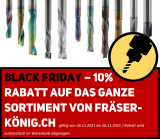 10% Rabatt auf das ganze Sortiment von Fräser-König.ch