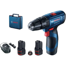 Nur heute: Bosch Professional GSR 120-LI Akku-Bohrschrauber + 2. Akku + Ladegerät + Koffer