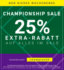 Tennis-Point.ch – 25% Extra-Rabatt auf alle Sale-Artikel