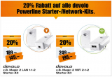 20% Rabatt auf devolo Powerline Starter-/Network Kits bei melectronics