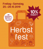Neumarkt Altstetten Herbstfest am 25+26.10.19 10% Rabatt