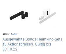 Sonos Bundle zu Bestpreisen